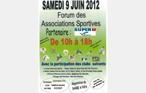 Forum des associations sportives avec Super U