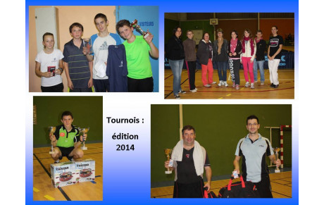 Tournois édition 2014 : les résultats
