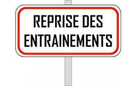 Reprise des entraînements 