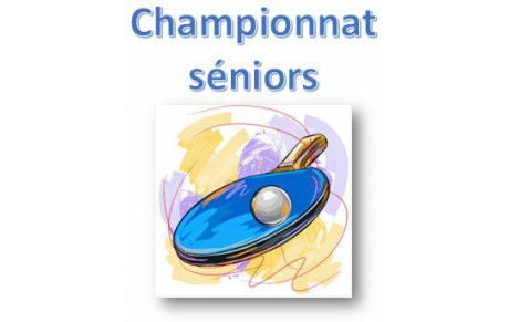 Championnat séniors - Phase 1 - Journée 3